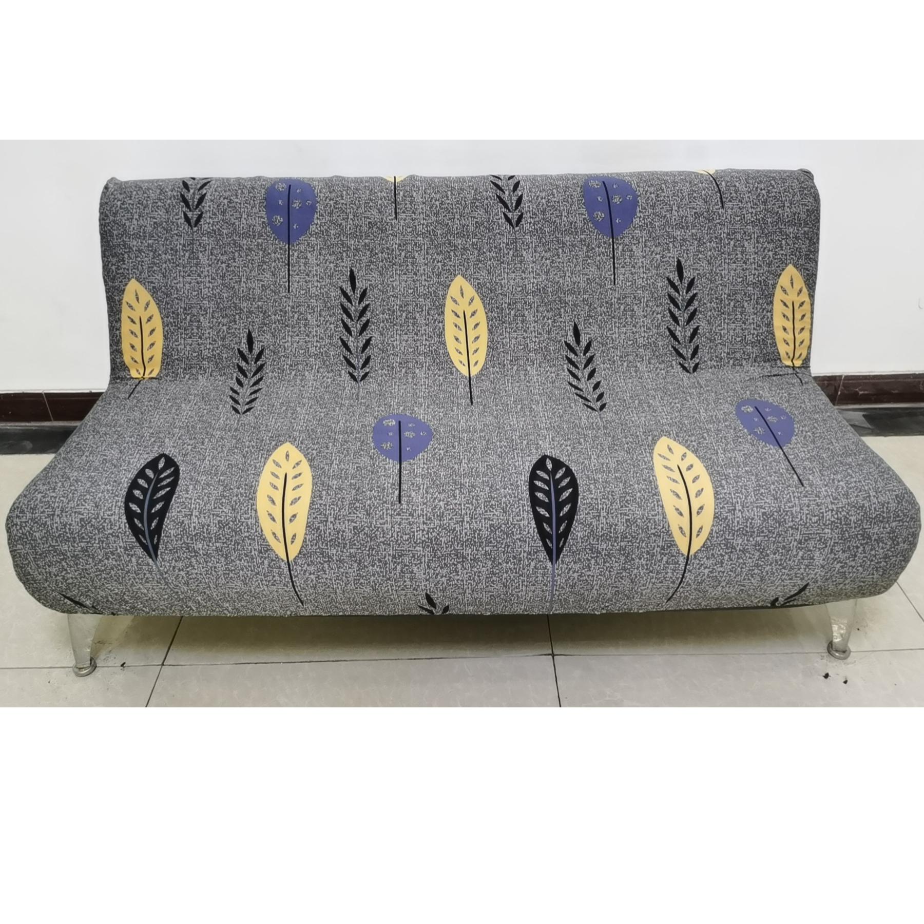 

Чехол для дивана без подлокотников, чехол-футон, растягивающийся спандекс, раскладной диван-кровать без подлокотников, защитная накладка для мебели, моющийся чехол для дивана без подлокотников L160-190X D60X H60cm