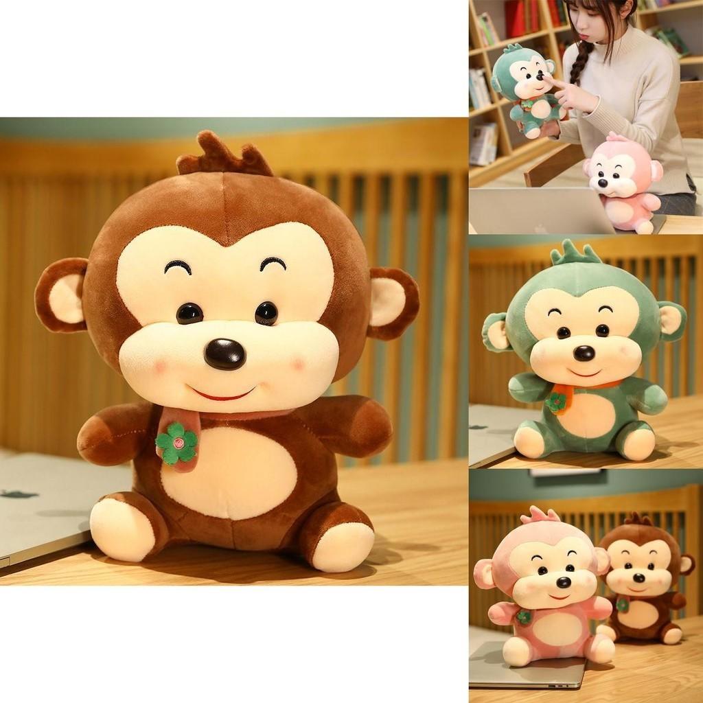 Adorable Monkey Stuff Toy Plush Doll For Girls With Soft And Cuddly Texture