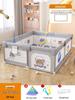 Baby Safety Playpen & Crawling Mat: Indoor Fabric Barrier for Toddlers