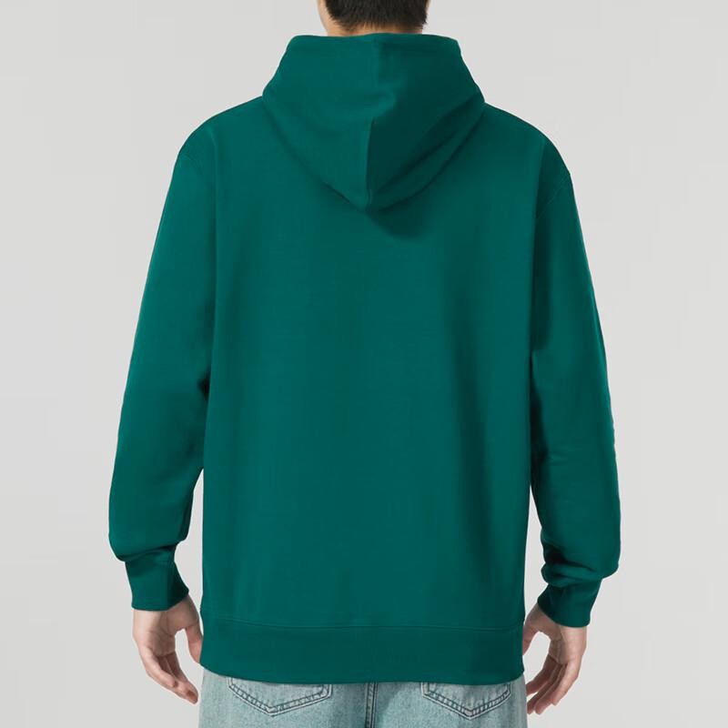 Puma Letter Print Hooded Sweatshirt Men Sweatshirts Green 623442-43