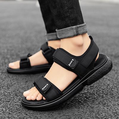 Men's Sandals Driver Male Thick Soles Summer Breathable Versatile Simple Trend