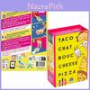 Charming Taco Cat Goat Cheese Pizza Card Deck In Festive Packaging For Any Occasion