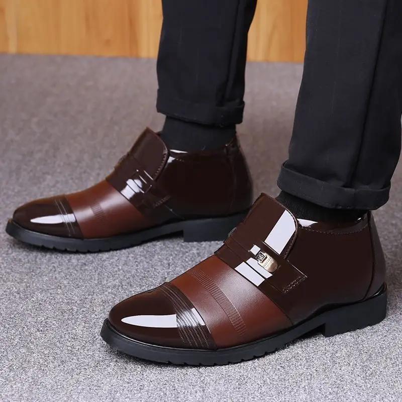 Waterproof Casual Flat Men's Snow Boots Outdoor Hiking Offer High Quality Male Winter Shoes Cotton Shoe Thick Plush New in Work