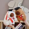 Gift for Graduates Cartoon Capybara Toy Doll Plush Simulation Capibara Cute Capybara Plush Toy