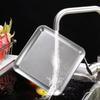 2PCS/SET Wear-resistant Stainless Steel Tray Rustproof Seafood Plate Shallow Tray  Restaurant Use