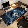 Blue Rose Crow Mouse Pad Large Computer Office Game Table Mats Rubber AntiSlip Gaming Keyboard Mousepads Long Desk Pads 30x60