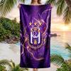 Anderlecht FC Print Quick Dry Beach Towel Microfiber Absorbent Portable Travel Swimming Towel