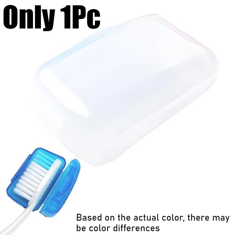5Pcs/Set Travel Toothbrush Head Protective Caps Portable Toothpaste Holders Head Dustproof Cover Germproof Toothbrush Protector