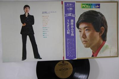 LP Record KENICHI MIKAWA - Best Hit GW6079 CROWN Japan Obi Japanese Enka Used