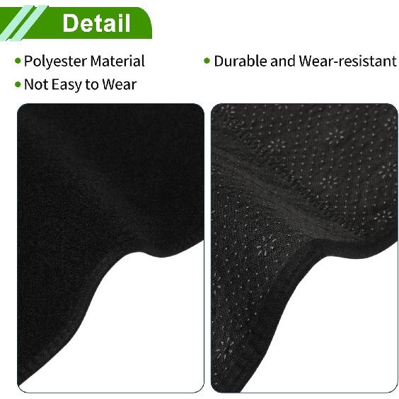 Dash Cover for Toyota Camry Xle Xse 2025-2026 with Hud Dashboard Cover Car Interior Anti-Slip/Anti Dust Polyester Black 1 Pcs