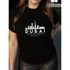 Letter Graphic Print T-Shirt Casual Summer Short Sleeve Tee Outdoor Sportswear Leisure Top