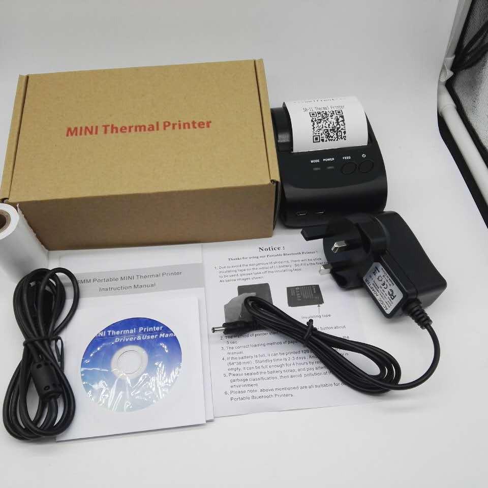 5802DD Portable Thermal Receipt Printer with Wireless Bluetooth