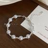 Mercury's French Retro Style Pearl Bracelet Light Luxury Niche Design High-end Exquisite Versatile Beaded Jewelry