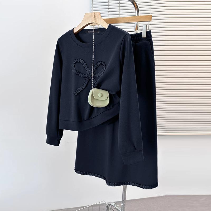 

ZANZEA Женские свитшоты с принтом и юбки Повседневные костюмы-двойки 5XL