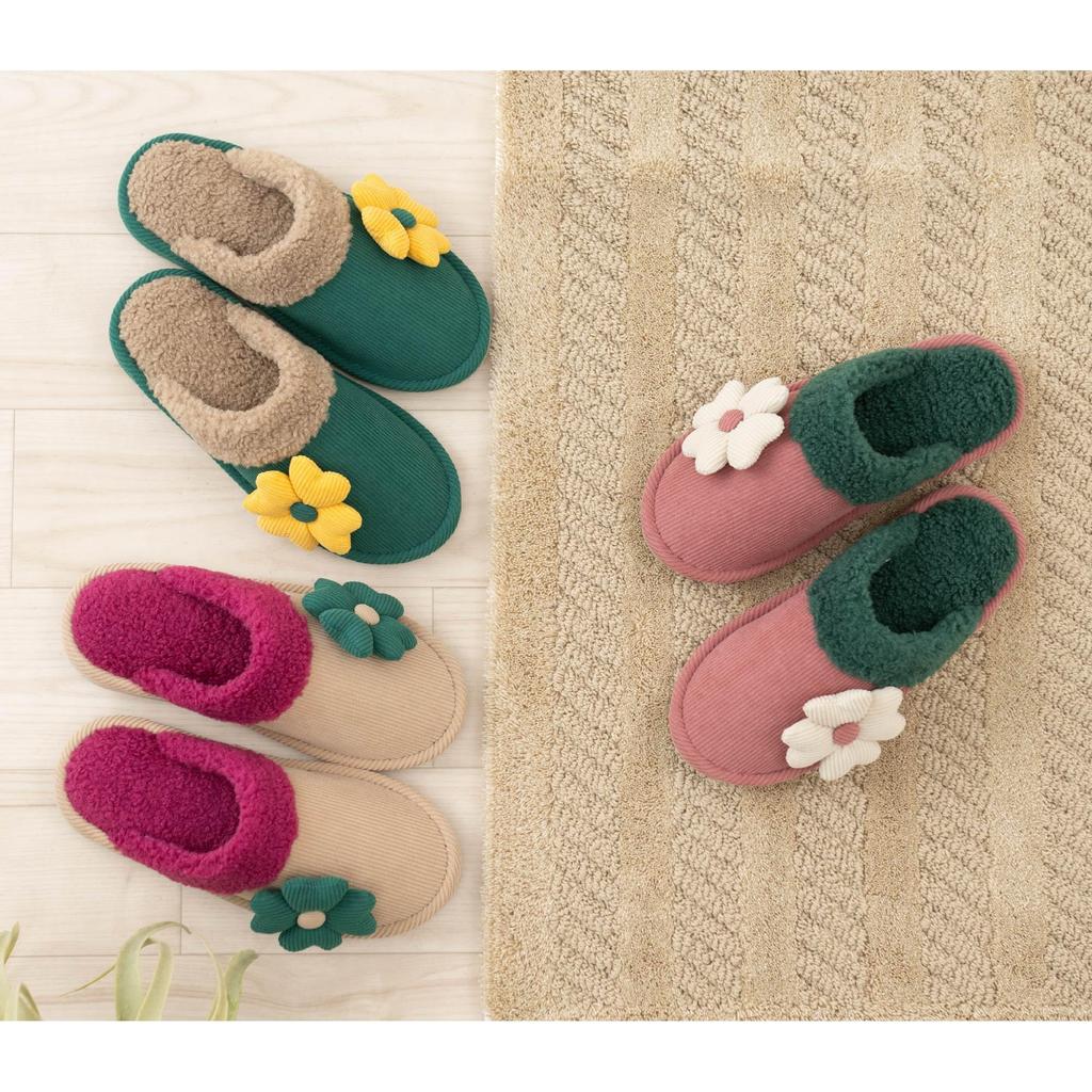 Hokomomola Toriha Fits Senko 49053 Slippers, Sizes Approx. 22-24cm, Beige, Washable, Stylish, Cute,