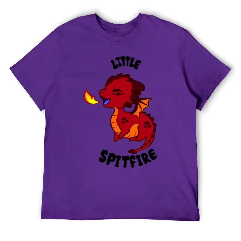 Little SpitFire For Sale T-shirt Harajuku Movement Casual T-shirts Classic Fitness USA Size