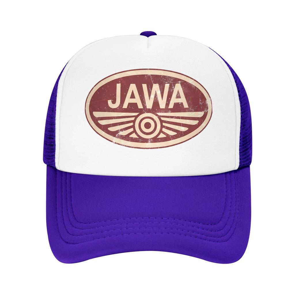 Jawa Motorrad Retro Japanischer Minimalistischer Baseballkappe Nicht Leicht Zu Verformen Büroangestellte Denim Baseballkappe