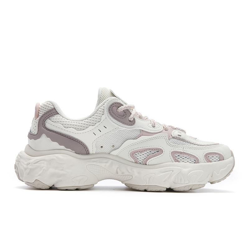 New FILA TORNADO Abrasion Resistant, Breathable, Lightweight Low top Casual Shoes Women's White Pink F12W531143FCT
