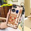 Dirt-resistant Back Cover Phone Case For ZTE Nubia Z60 Ultra Soft Case Shockproof Protective Anti-dust Cute Lanyard Ring