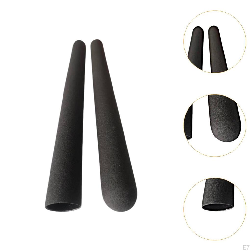 2 Pieces Exercise Bike Handlebar Sleeve Fitness Adapter Protector PVC Outdoor Indoor