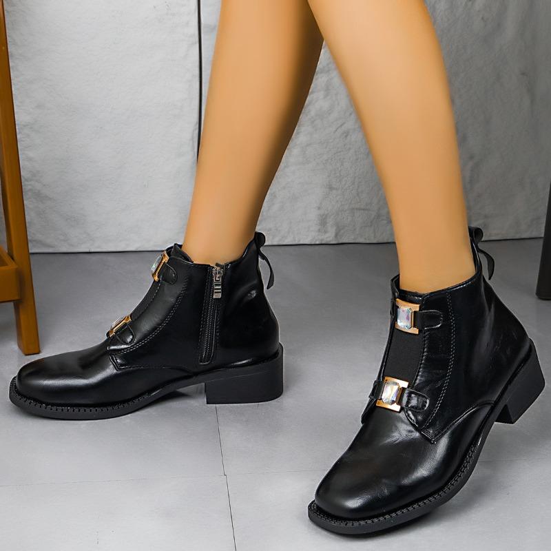 

Новые женские ботфорты на высоком блочном каблуке, узкие эластичные сапоги, темпераментные универсальные ботфорты до бедра 43