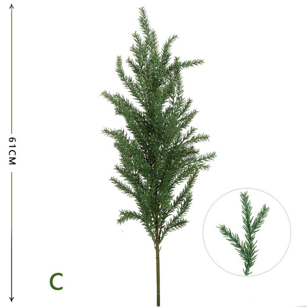 Green Christmas Pine Branches DIY Wreath DIY Decorative Wreaths  Festival Favors