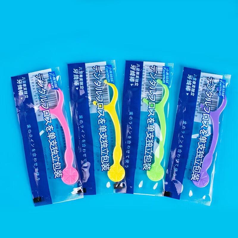 Little Deer Mom Children's Ultra-Fine Individual Dental Floss Picks