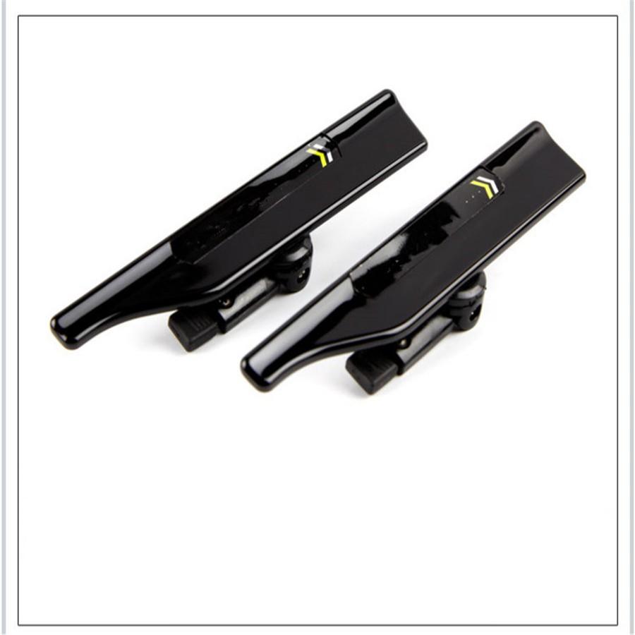 Uniwersalna para czarnych wycieraczek stojak na wycieraczki wycieraczki szyby przedniej skrzydło wycieraczki spojler Mate Wing Auto akcesoria samochodowe