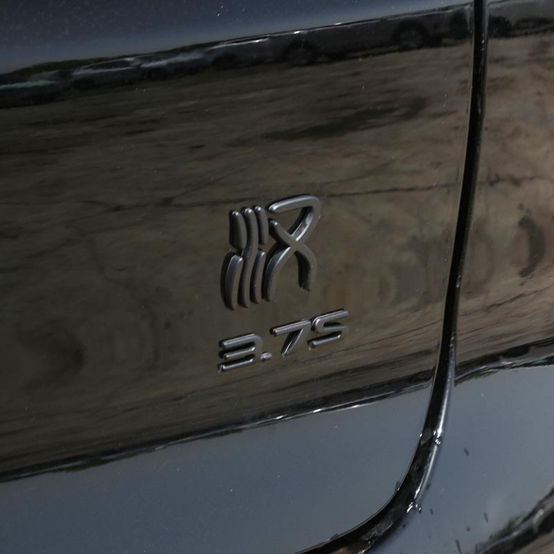 BYD Han Rear Emblem Sticker for EV DMI 3.7S Blacked-Out Warrior Trunk Modification