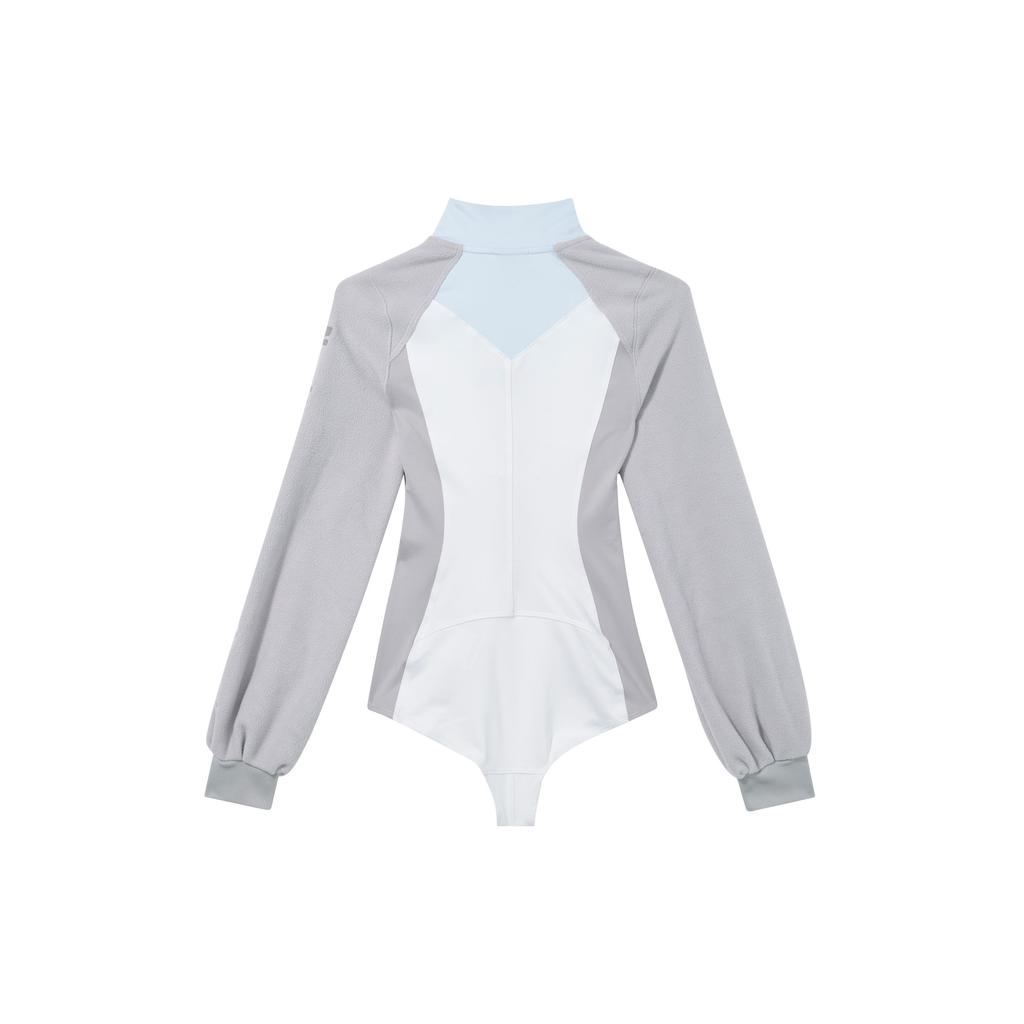 Jordan Color Block Half-Zip Stand Collar Long Sleeve Sweatshirt Women Tops Multicolor DJ2734-121