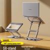 Third Gen Aluminum Alloy Folding, Height-Adjustable, Rotating Laptop Stand