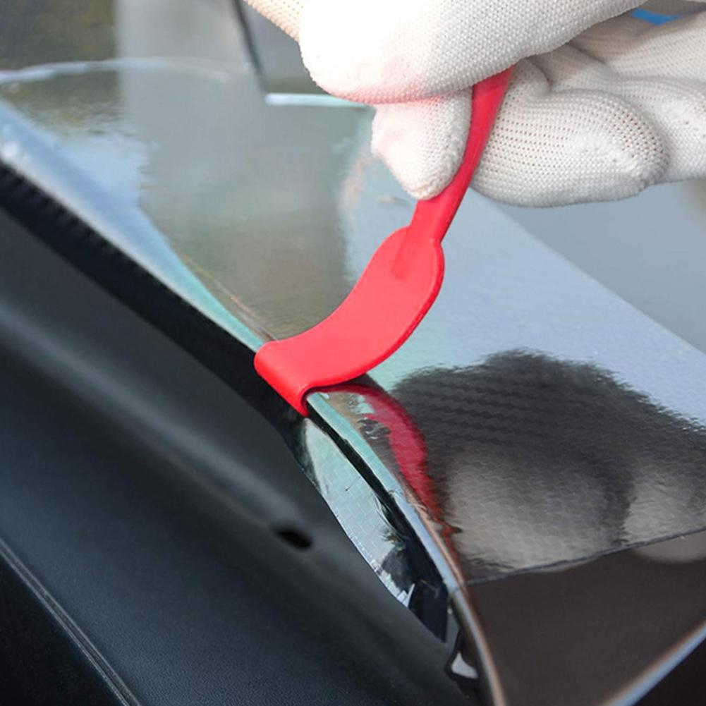 7pcs Car Film Wrapping Blades Kit Window Vinyl Wrap Squeegee Ice Remover Cleaning Wash Squeegee Utility Knife Snap-off Tools