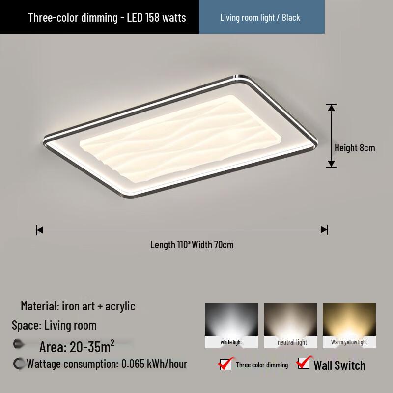 OEING Designer Eye-Protection LED Ceiling Light