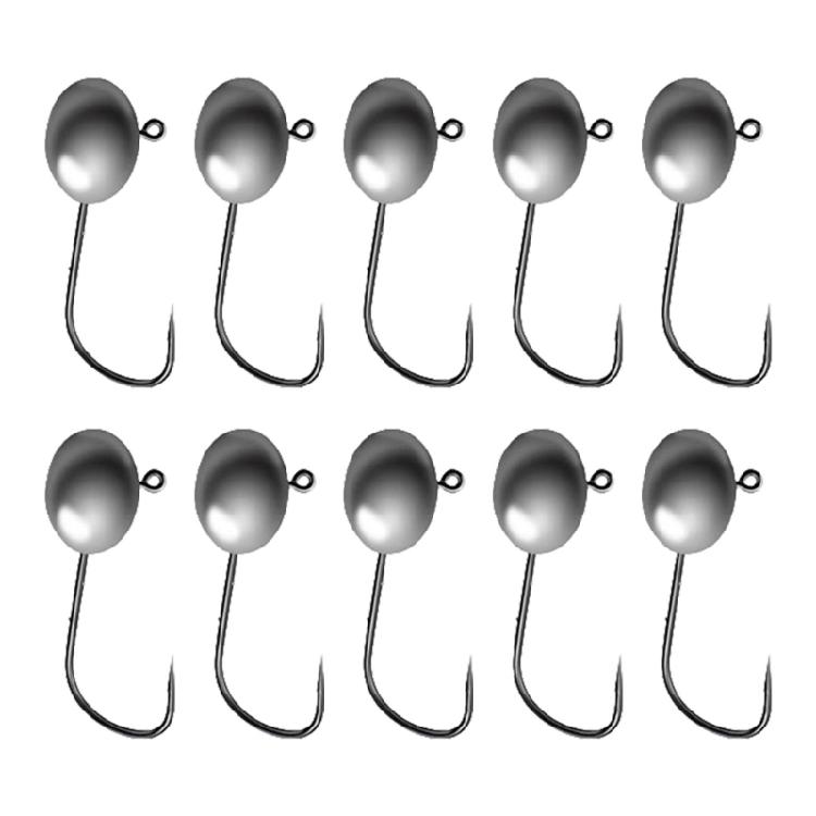 High Strength Fishing Hook Jig Head Hook Fishing Accessories Fishing Jig Head Double Barbed Design
