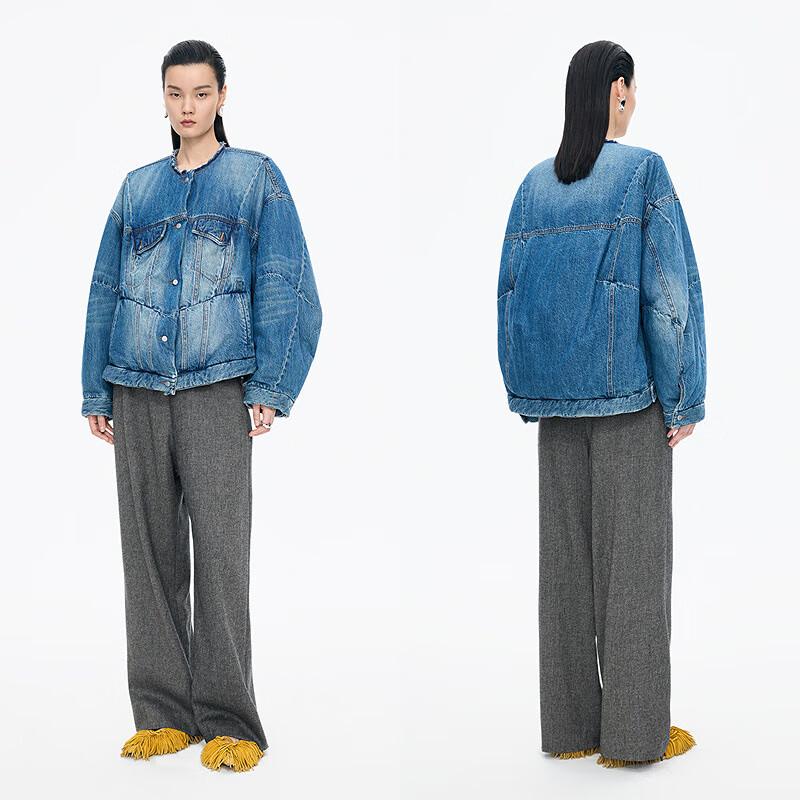 JNBY 2025 Autumn Casual Straight-Leg Pants