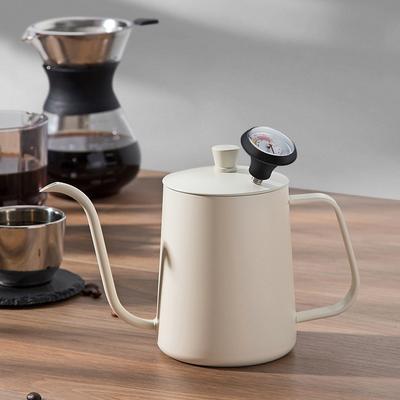 Nerezová konvice na kávu Pour Over Mini Pour Over Kettle Černá Teflonová Jemný náustek Kávovar