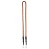 Hama Braid Camera Strap with Quick Made in Officially Imported 120" Fastener, Orange/Blue, Germany,