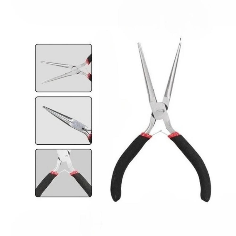 Professional Long Nose Plier Jewelry Pliers Tools Equipment Long Needle Round Nose Cutting Wire Pliers Repairing Handmade Tools