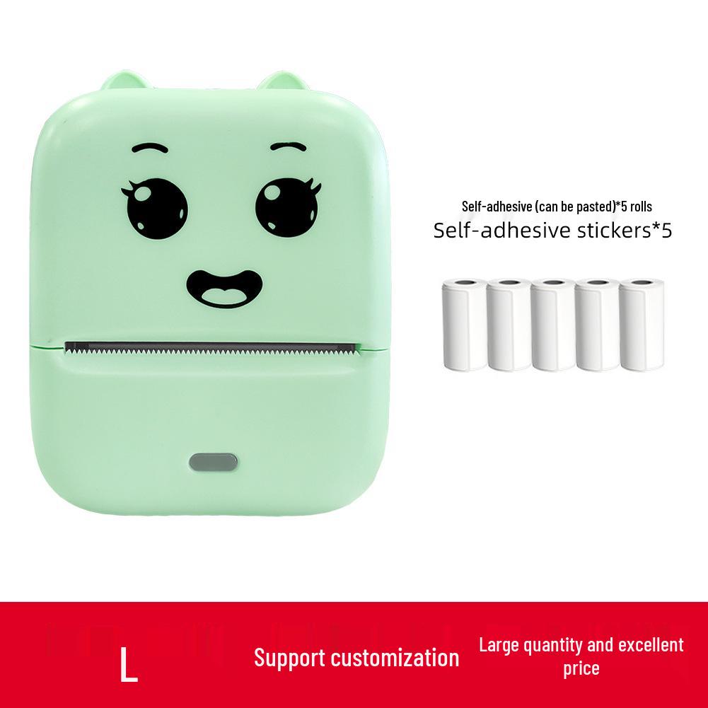 Children's Mini Bluetooth Pocket Printer: Portable Thermal Photo & Label Maker