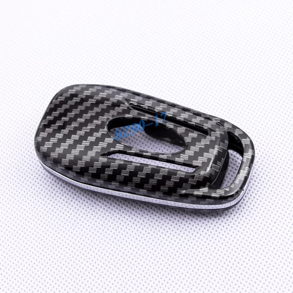 For Ford F150 F250 F350 F450 Xlt Ranger Xl Maverick Ecosport Everest Abs Carbon Fiber Car Smart Key Cover Case Keychain