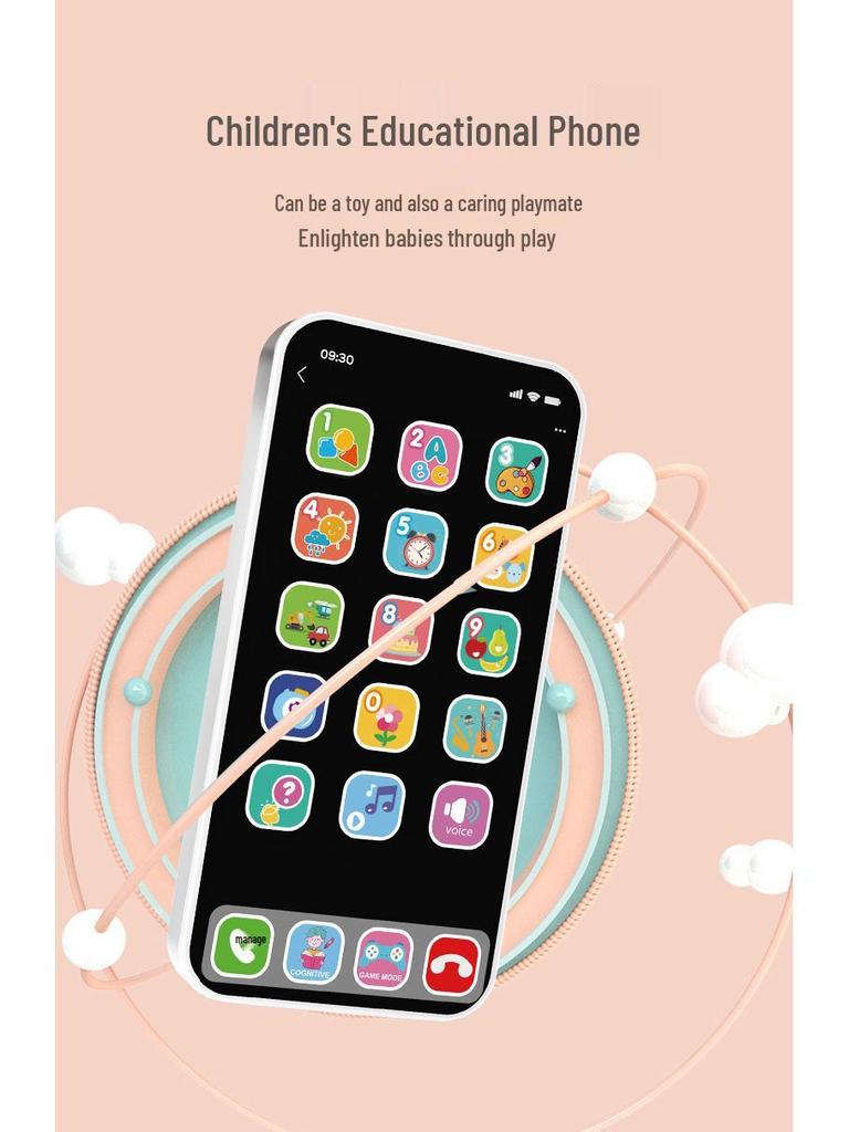 Children's Educational Toy: Multi-Mode Musical Touchscreen Phone Model