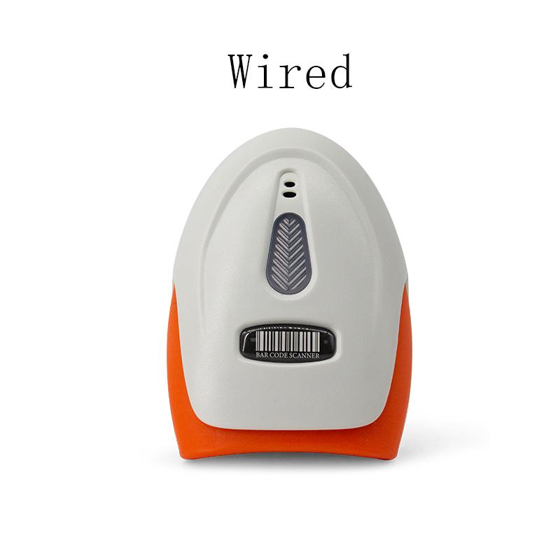 Support Mobile Phone iPad Bluetooth 2D Barcode Reader And S8 QR PDF417 2.4G Wireless Wired Handheld Barcode Scanner USB