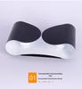 Nordic LED Wall Lamp: Designer Stainless Steel Indoor Light for Bedroom, Living Room, or Stairway