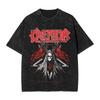 Summer Kreator  Tour Washed Shirt Merch Harajuku TShirts  for Unisex Women Tee Shirt