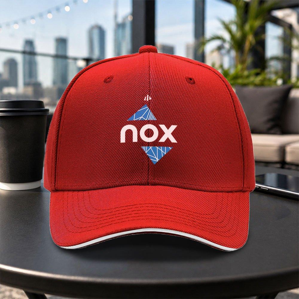 Nox Electronics Adjustable Sandwich Baseball Cap Lightweight Printed Unisex Duckbill Hat for Unisex Women
