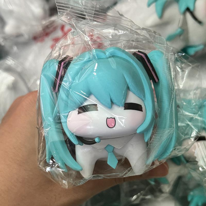 7cm Heiß Hatsune Miku Actionfiguren Q Version PVC Anime Modellfiguren Kawaii Cartoon Niedlich Desktop Dekoration Spielzeug Festival Geschenk