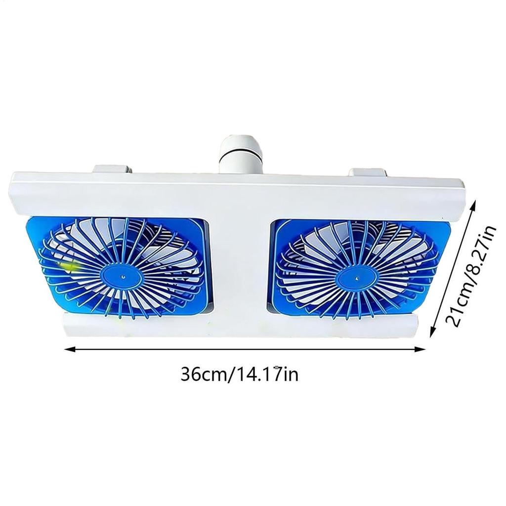 Socket Ceiling Fan Double-Head 3-Speed Dimmable Small Ceiling Fans With Lights Bulb For Bedroom Kitchen Home Office Apartment