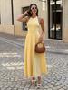Elegant Halter Sleeveless A-line Dress - Spring/Summer 2026 Collection for Women