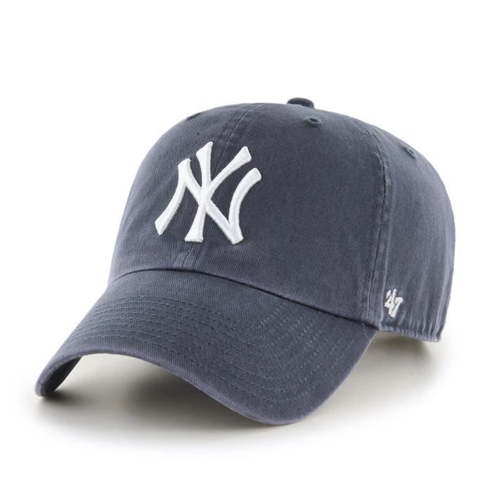 59caps Casual Pet - 47 Brand - New York Yankees - Vintage Navy - 100% Katoen - Volwassene