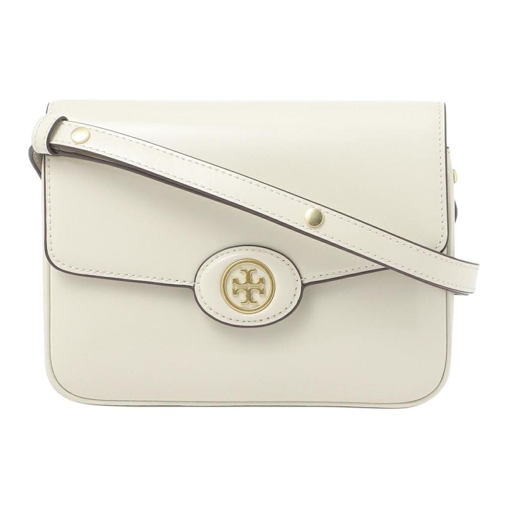 Tory Burch Robinson 21 Magnetic Flap Closure Adjustable Shoulder Strap Patent Leather Crossbody Bag Women Bags Shea-Butter-Yellow 143122-704